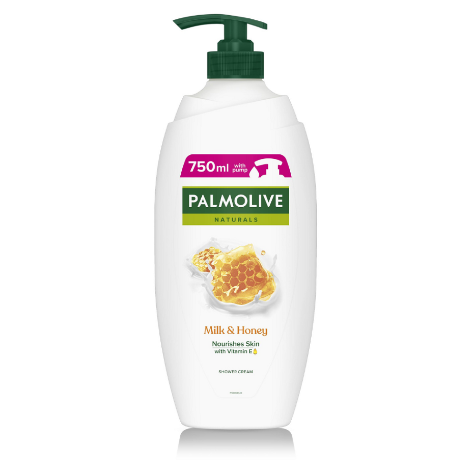 E-shop Palmolive sprchový krém 750ml Milk a Honey pumpička