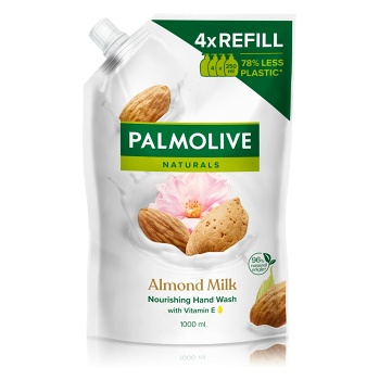 PALMOLIVE Tekuté mydlo náhradná náplň Almond & Milk 1000 ml (Náplně tekutého mýdla)