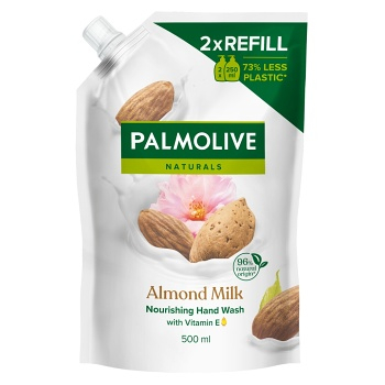 Palmolive tekuté mydlo, 500ml náplň vyživujúce (Náplně tekutého mýdla)