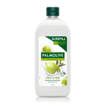 Palmolive tekuté mydlo olive milk, 750ml - náplň, poškodený obal (Náplně tekutého mýdla)