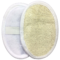 PALSAR7 Umývacia a masážna špongia na telo z prírodného materiálu