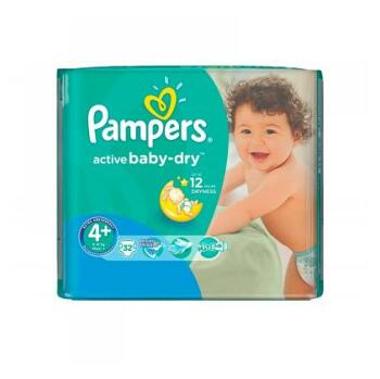 PAMPERS Active Baby-Dry 4+ MAXI 9-16 kg 32 kusov