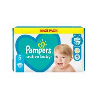 PAMPERS Active Baby veľ.5 Detské plienky 11-18 kg 50 ks