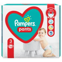 PAMPERS Pants veľ.3 Plienkové nohavičky 6-11 kg 29 ks