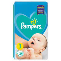 PAMPERS New Baby-Dry 1 NEWBORN 2-5 kg 43 kusov