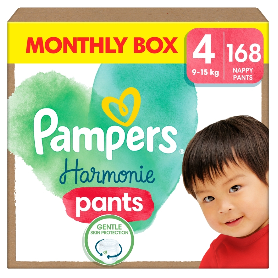 PAMPERS Harmonie Pants veľ.4 - Mesačné balenie 168 ks