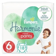 PAMPERS Pants Harmónia S6 pre deti 15+ kg 18 ks/fol