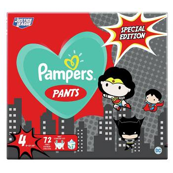 PAMPERS Pants veľ.4 Plienkové nohavičky 9-15 kg Warner Bros 72 ks