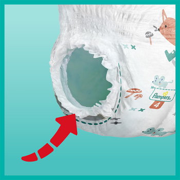 PAMPERS Premium Care veľ. 3 plienkové nohavičky 6 -11 kg 140 ks (Plienky 3 (4 - 10 kg)) - obrázok 2/4