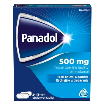 PANADOL 500 mg 24 filmom obalených tabliet