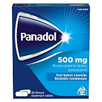 PANADOL 500 mg 24 filmom obalených tabliet