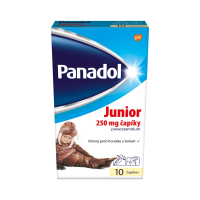 PANADOL Junior sup 250 mg 10 čapíkov