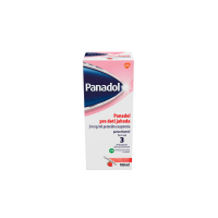 PANADOL Pre deti JAHODA 24 mg/ml perorálna suspenzia 100 ml