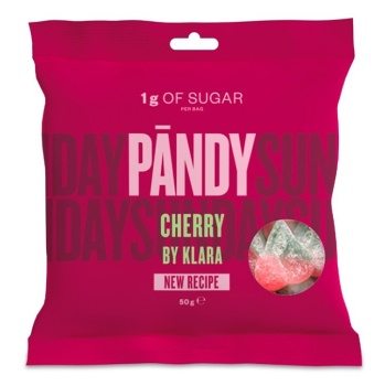 PÄNDY Candy cherry by Klara čerešňové želé cukríky 50 g