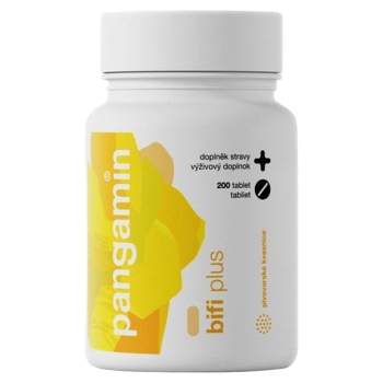 PANGAMIN Bifi plus 200 tabliet (Na podporu trávenia a vylučovania) - Prírodné