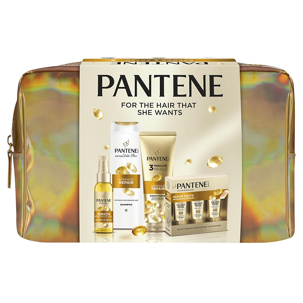 PANTENE Intensive Repair Darčekové balenie pre ženy v taške 4 kusy