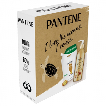 PANTENE Intensive Repair Šampón 430 ml + náhradná náplň 480 ml Darčekové balenie
