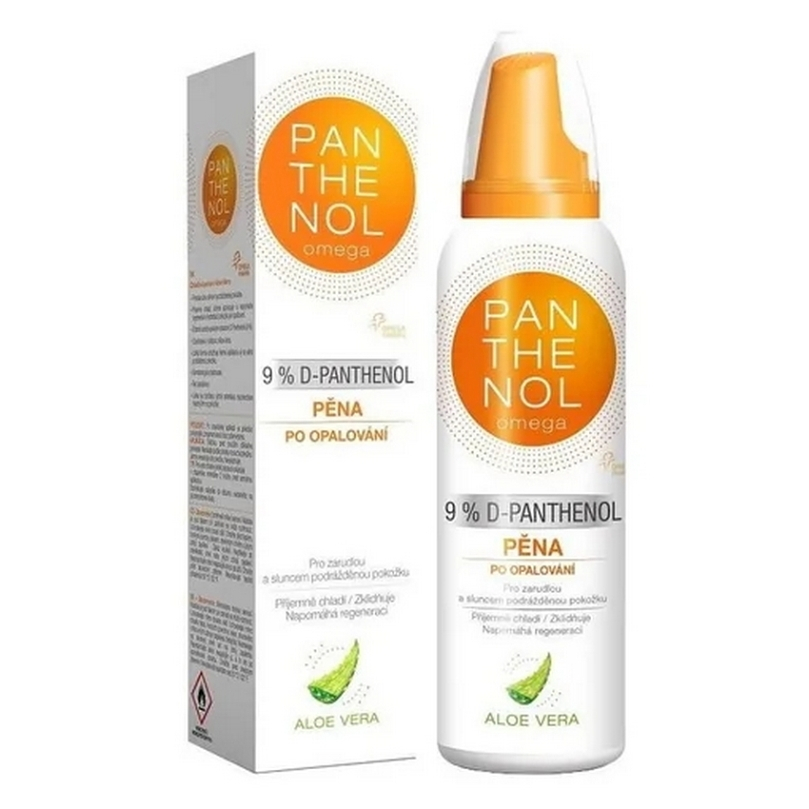PANTHENOL Omega chladivá pena s aloe vera 9% 150 ml kúpite na Mojalekaren.sk