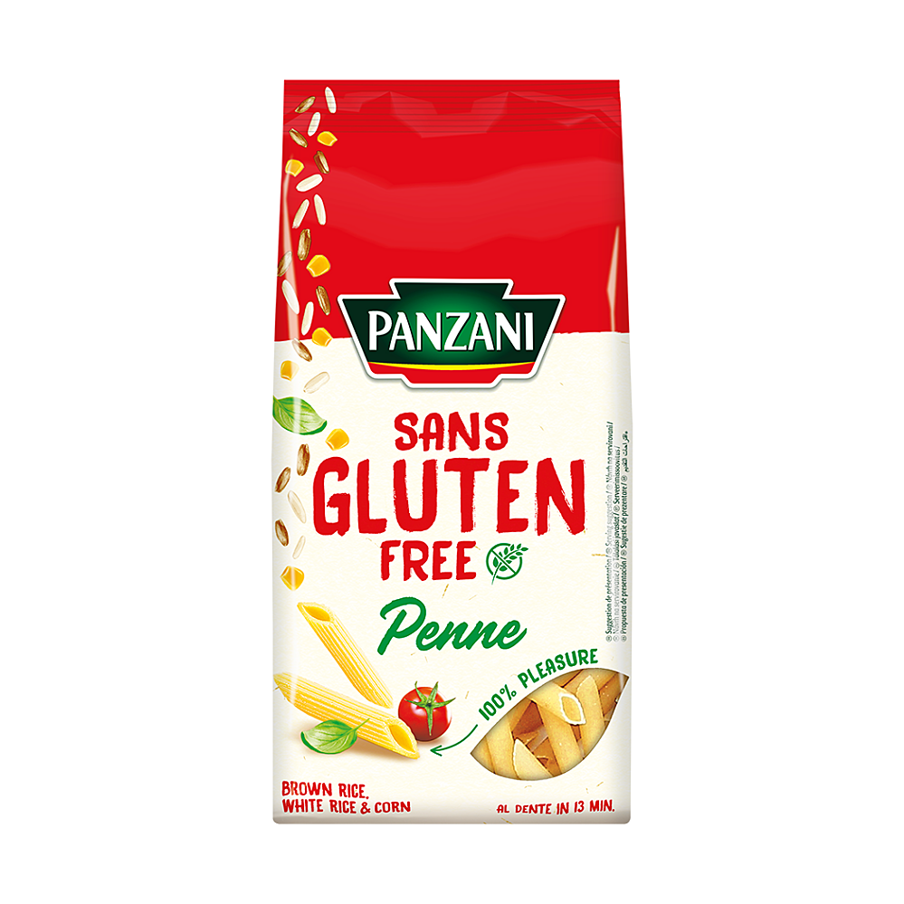 PANZANI Bezlepkové penne 400 g