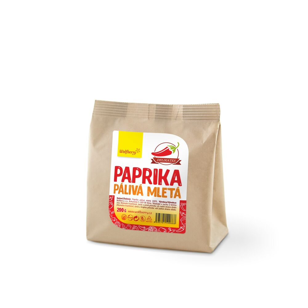 WOLFBERRY Paprika pálivá mletá 200 g