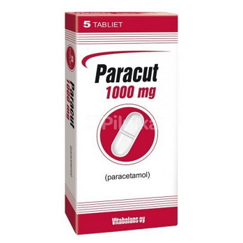 PARACUT 1000 mg tablety 5 ks, expirácie