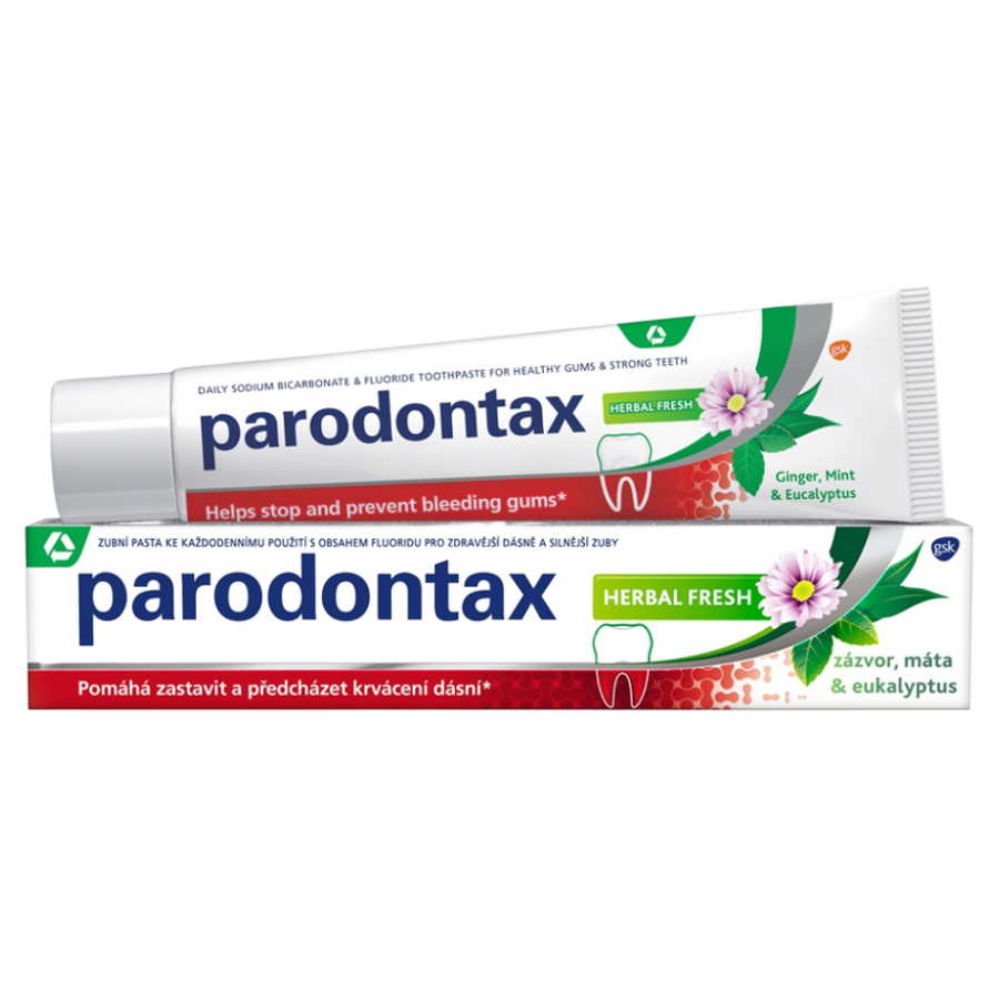 PARADONTAX Herbal Fresh Zubná pasta 75 ml