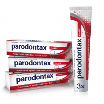 PARODONTAX zubná pasta Classic 3 x 75 ml