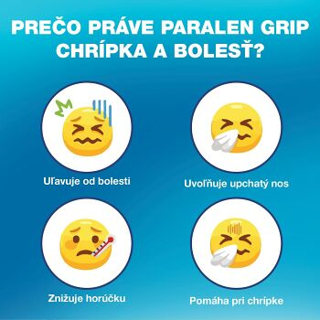 PARALEN Grip chrípka a bolesť 24 tabliet (Lieky na chrípku a prechladnutie) - Viaczložkové - obrázok 4/4