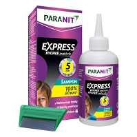 PARANIT Express Šampón 100 ml + hrebeň