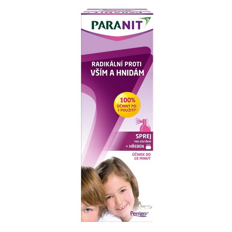 PARANIT Radikálny sprej 100 ml + hrebeň kúpite na Mojalekaren.sk
