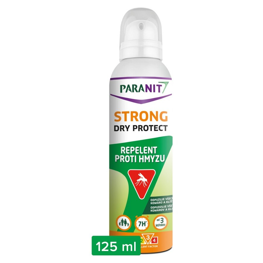 PARANIT Strong Dry Protect Repelent proti hmyzu 125 ml kúpite na Mojalekaren.sk
