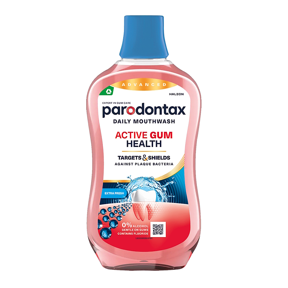PARODONTAX Daily Gum Care Extra Fresh Ústna voda 500 ml