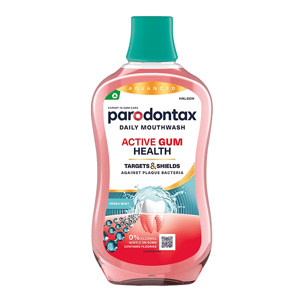 PARODONTAX Daily Gum Care Fresh Mint Ústna voda 500 ml