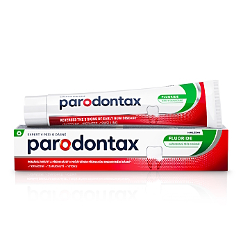 PARODONTAX Fluoride zubná pasta 75ml (Zubné pasty na citlivé zuby a ďasná) - Ochranný, Ošetrujúci