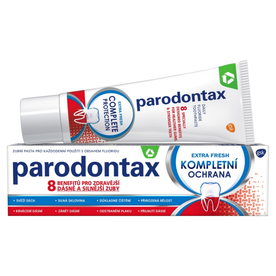 PARODONTAX Kompletná ochrana Extra Fresh Zubná pasta 75 ml kúpite na Mojalekaren.sk
