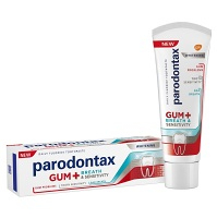 PARODONTAX Zubná pasta pre ďasná, dych & citlivé zuby Whitening 75 ml