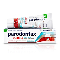 PARODONTAX Zubná pasta pre ďasná, dych & citlivé zuby Whitening 75 ml