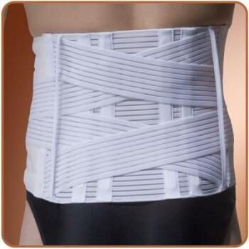 Pás bedrový Roman II biely (Hrudné, bedrové pásy) - Hrudné a bedrové