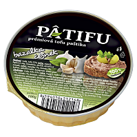 PATIFU ​​Alternatíva paštéty bazalka a cesnak 100 g