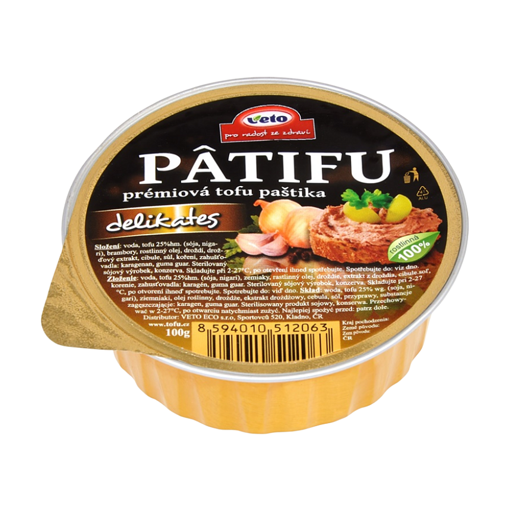 PATIFU Prémiová tofu paštéta delikates 100 g