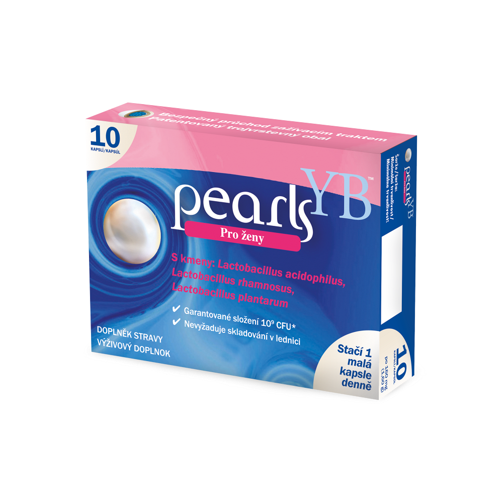 PEARLS YB pre ženy 10 kapsúl