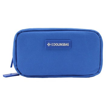 COOLINGBAG Puzdro na príslušenstvo pre diabetikov modré (Puzdrá na inzulínové perá)