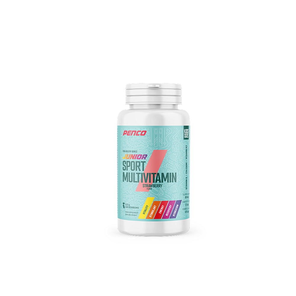 PENCO Junior sport multivitamín jahoda 150 tabliet
