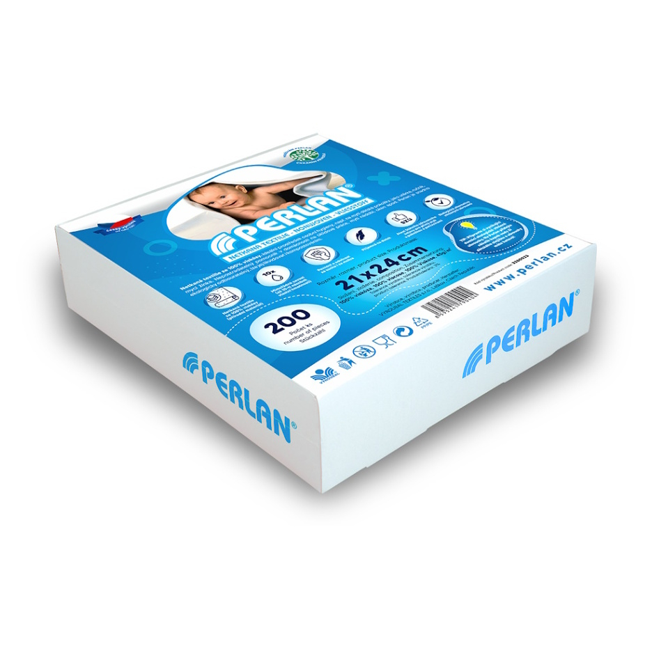 E-shop PERLAN Netkaná textília 21 x 24 cm prírezy 200 kusov