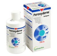 PEROXYDERM šampón pre psy a mačky 200 ml
