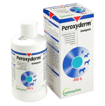 PEROXYDERM šampón pre psy a mačky 200 ml (Šampóny pre psov) - Ošetrujúci