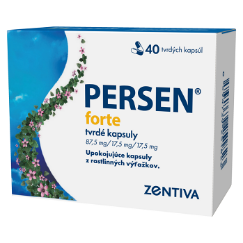 PERSEN Forte 40 tvrdých kapsúl (Na spánok)
