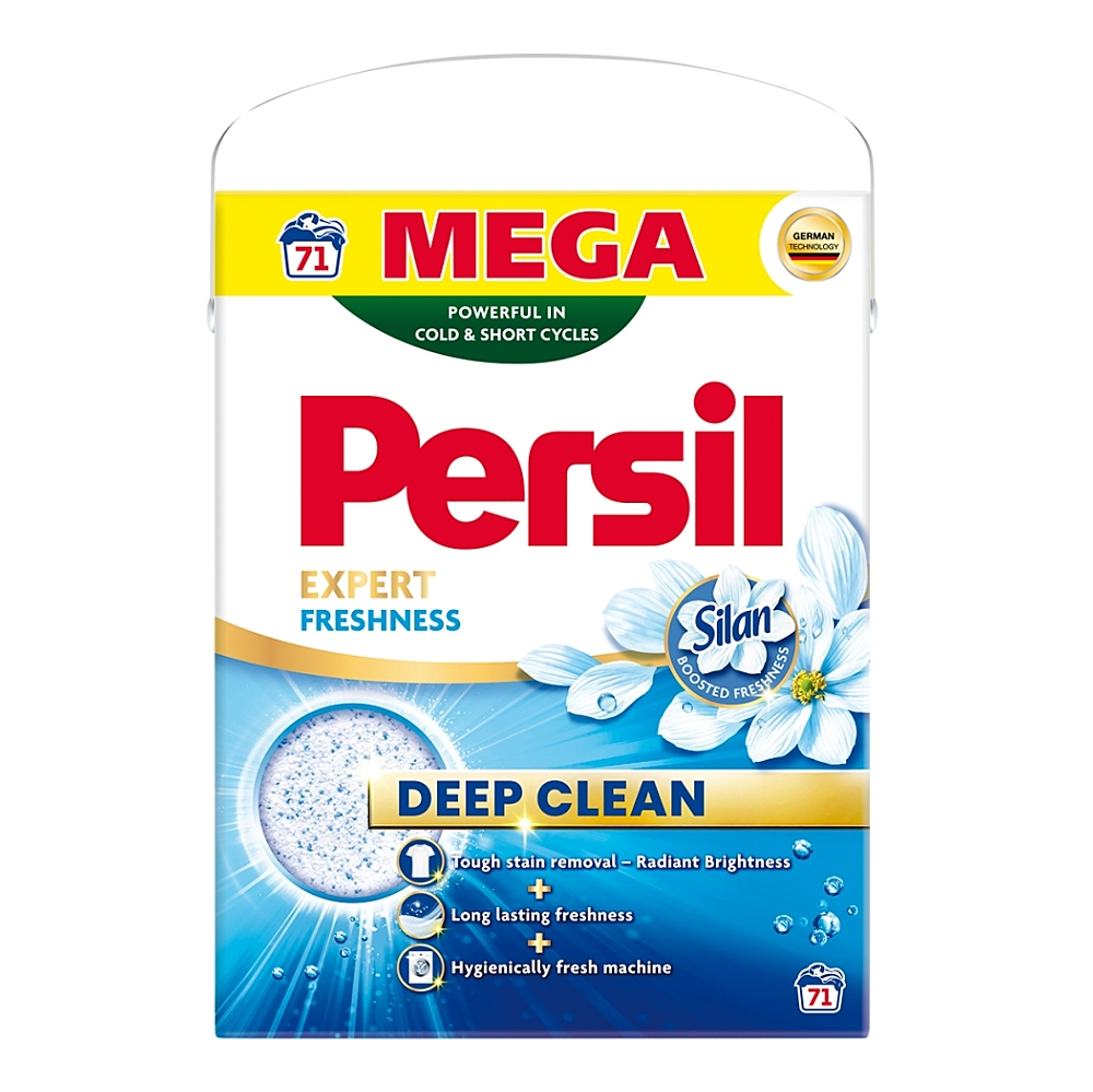 PERSIL Deep Clean prací prášok Expert Freshness by Silan Mega 71 praní