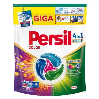 PERSIL Kapsuly na pranie Discs Color Giga 68 praní (Pracie kapsule, tablety)