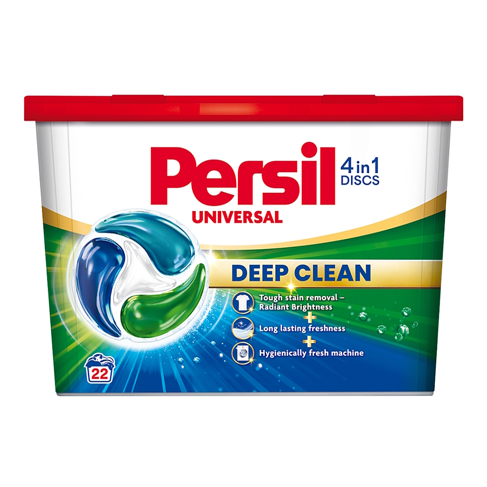 PERSIL Kapsuly na pranie 4 v 1 Discs Universal 22 pranie